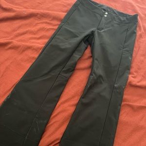 Women’s north face snow pants, black. Size med